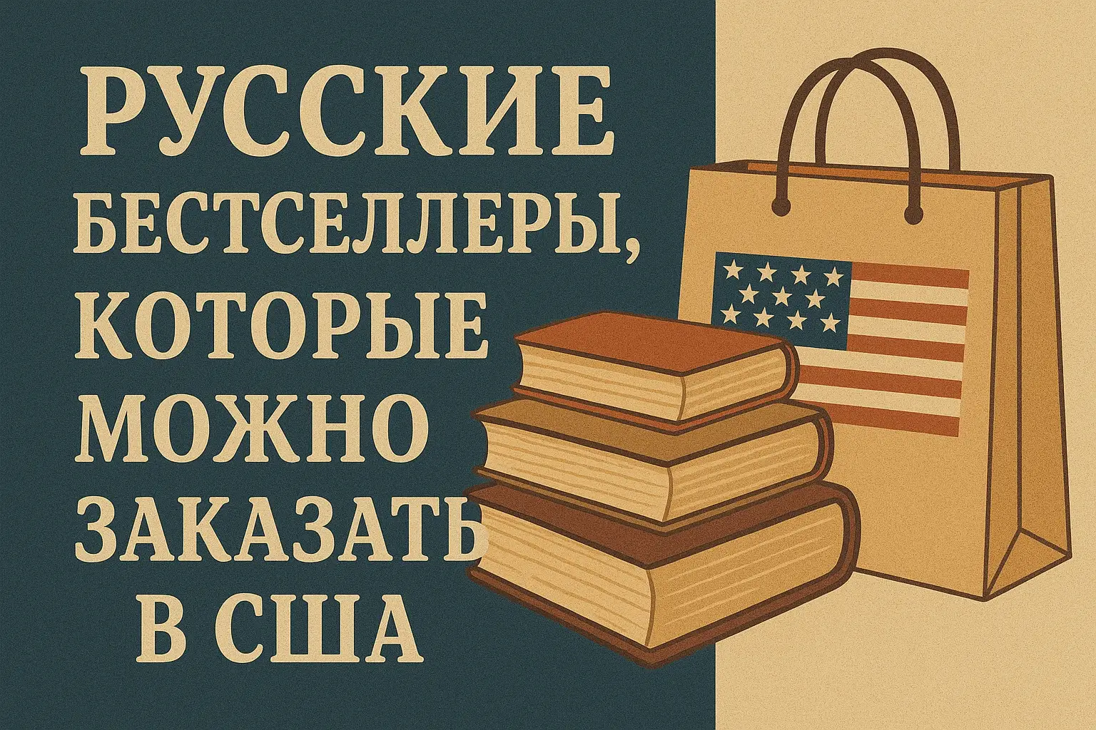 Русские бестселлеры, которые можно заказать в США