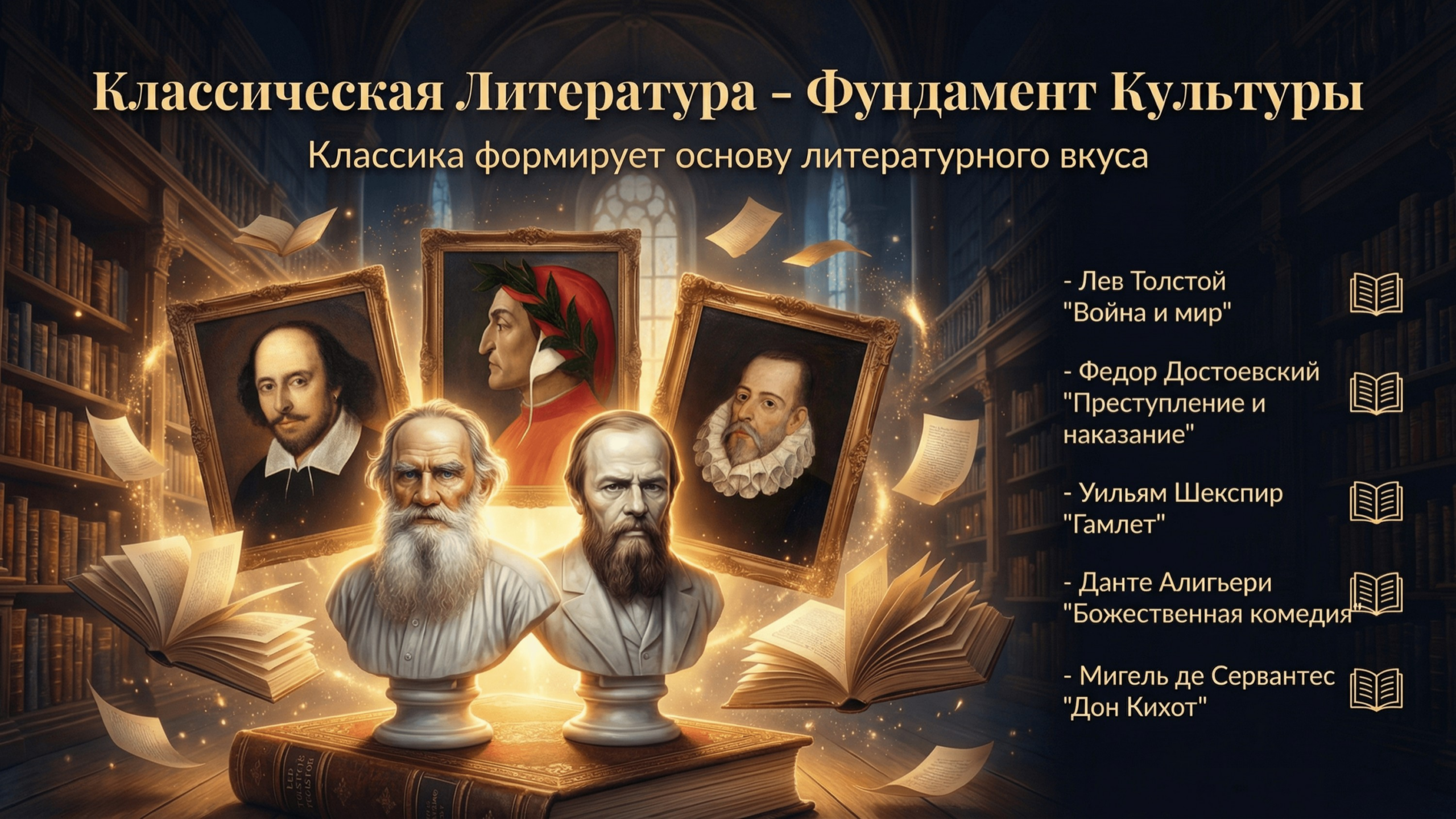 Классическая литература — фундамент культуры