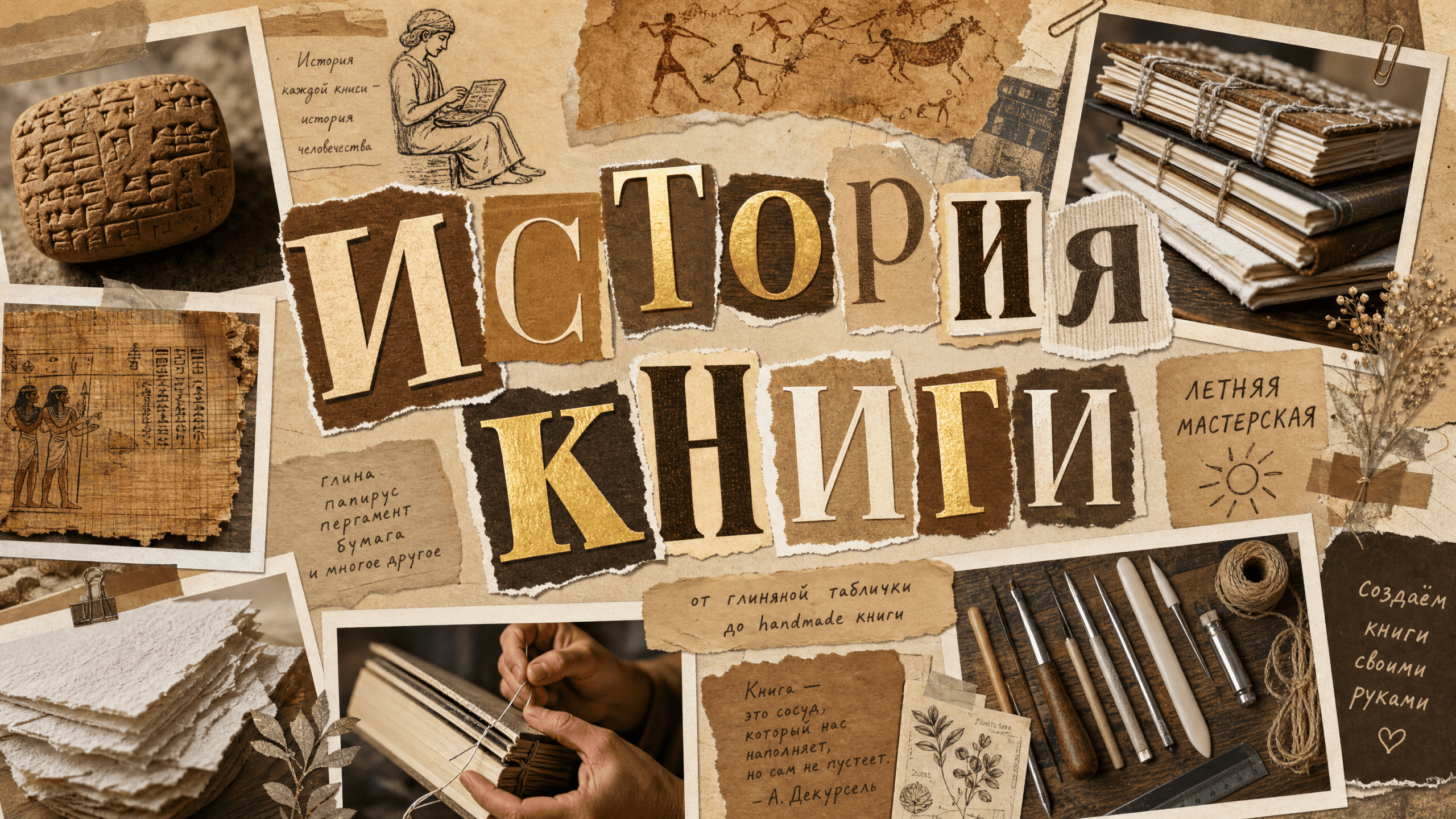 Книги о книгах: творческие проекты для взрослых и детей