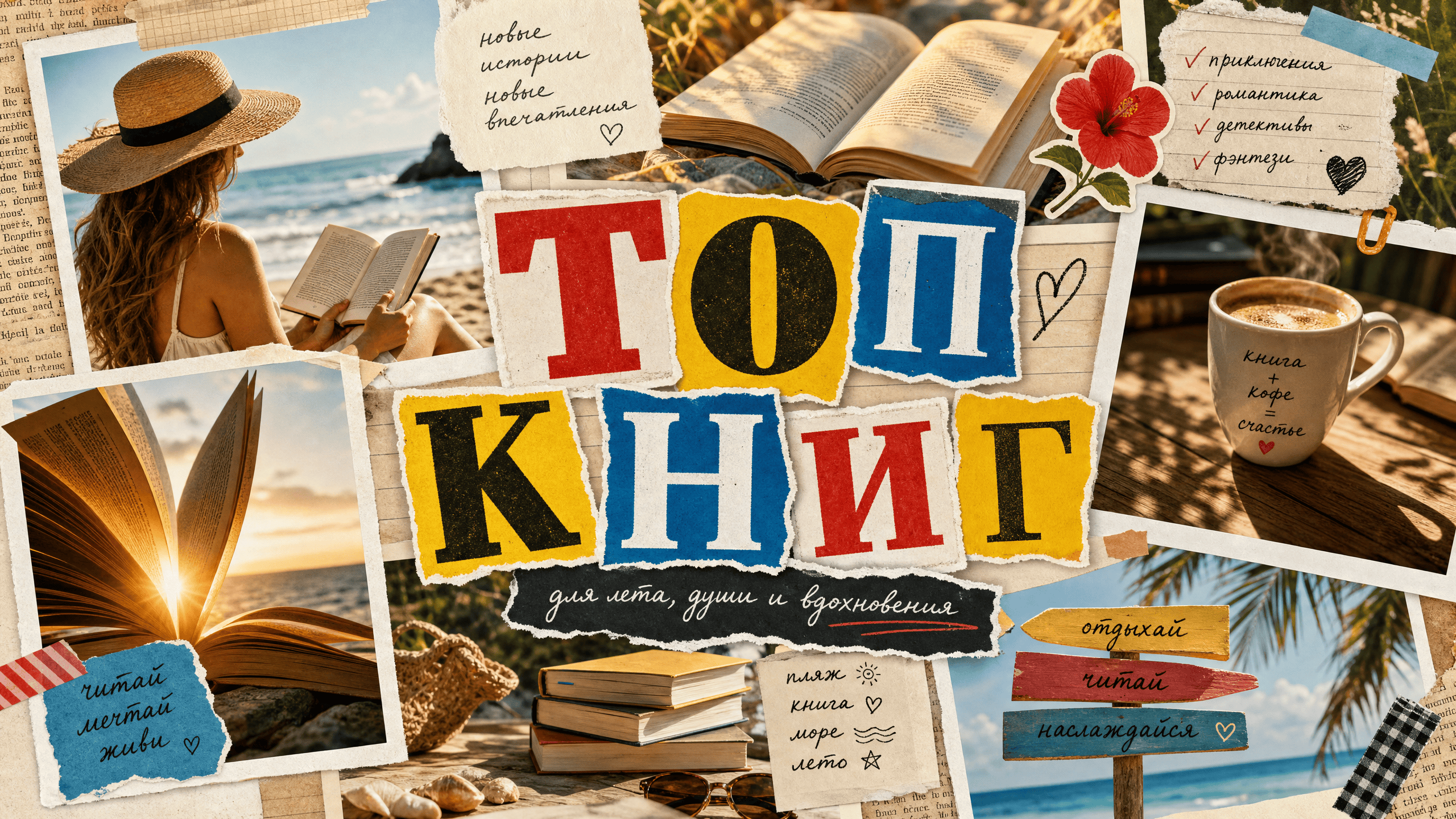 Топ-5 книг для саморазвития: с чего начать летнее чтение в 2026 году