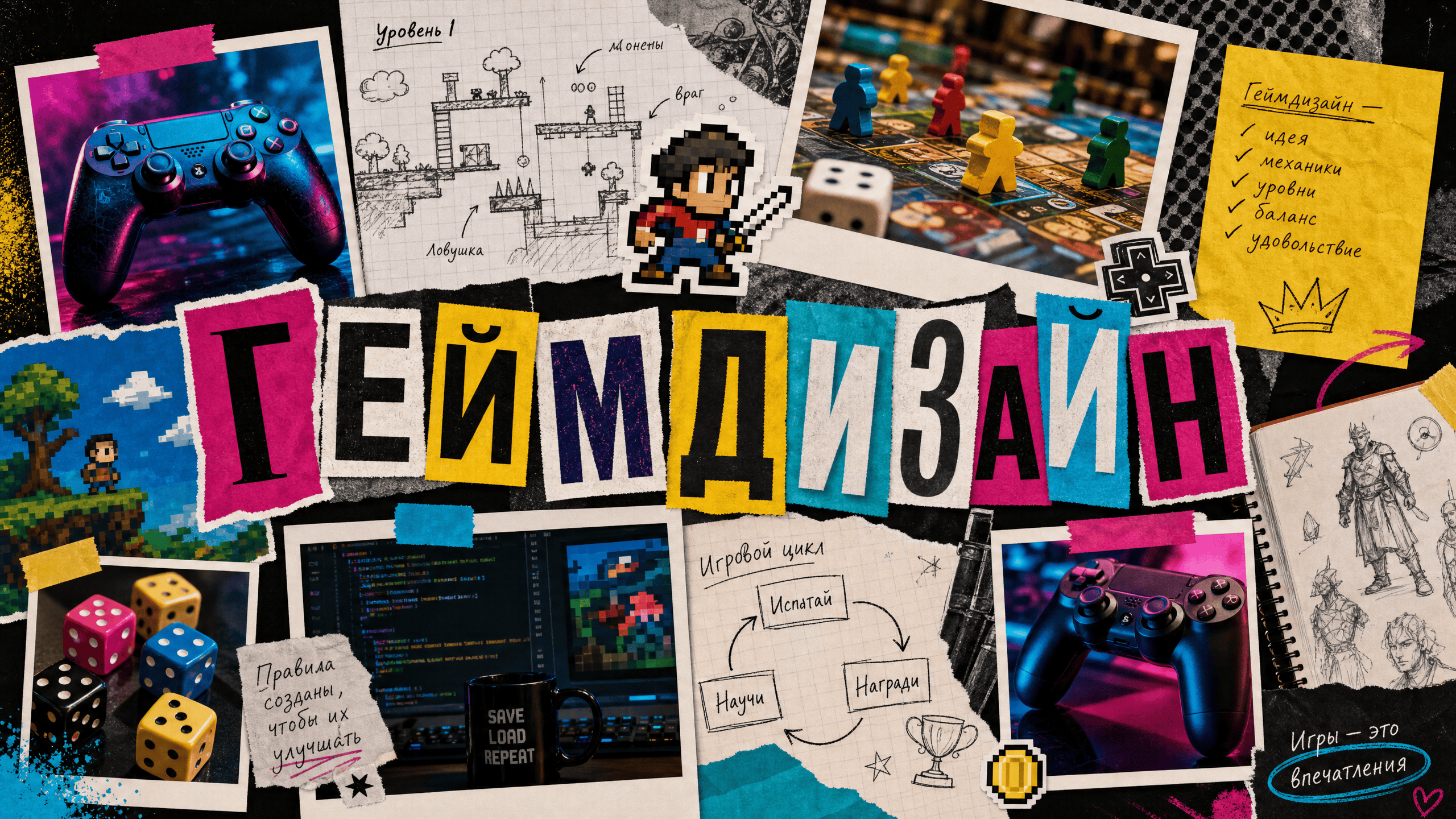 Геймдизайн как наука: 5 книг для создателей игр