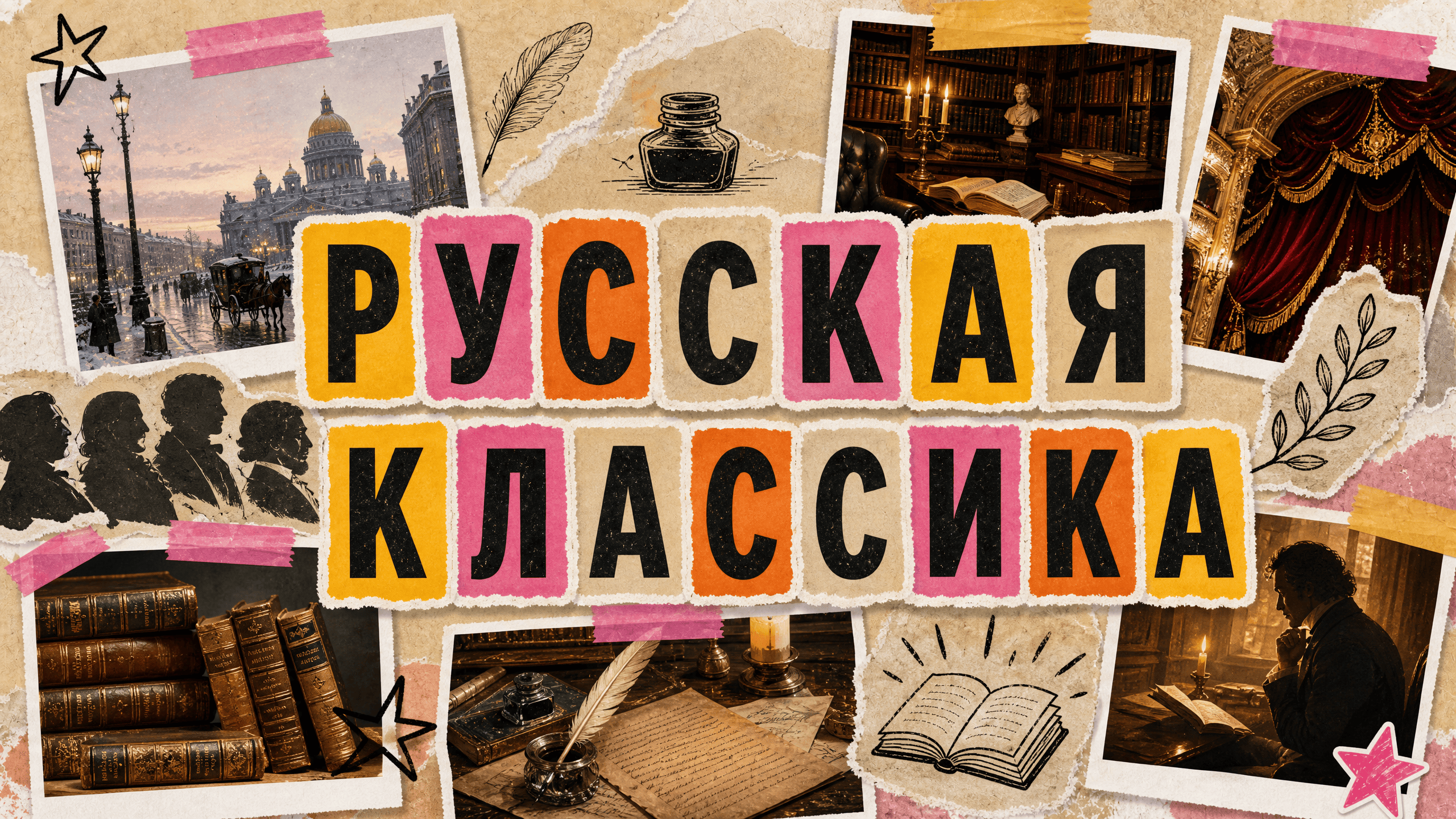 Русская классика: 5 книг, которые должен прочитать каждый