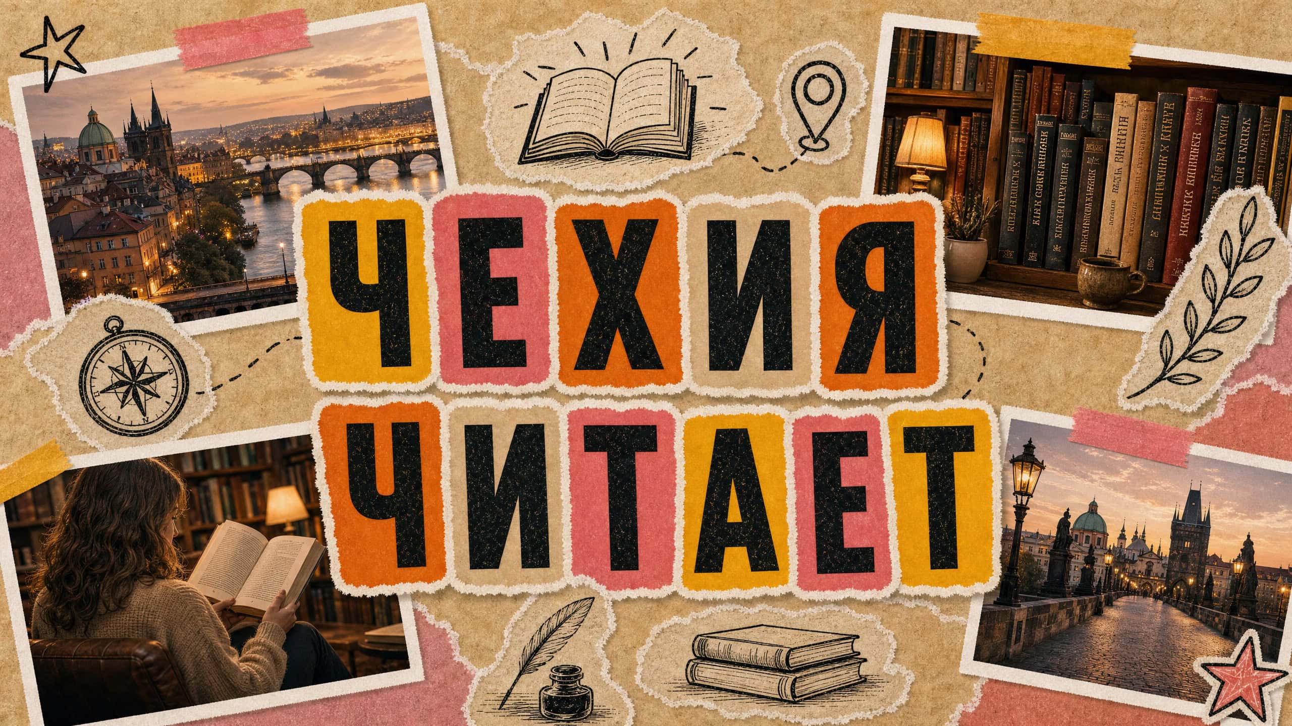 Русские книги в Чехии: гид для семей, читателей и школ
