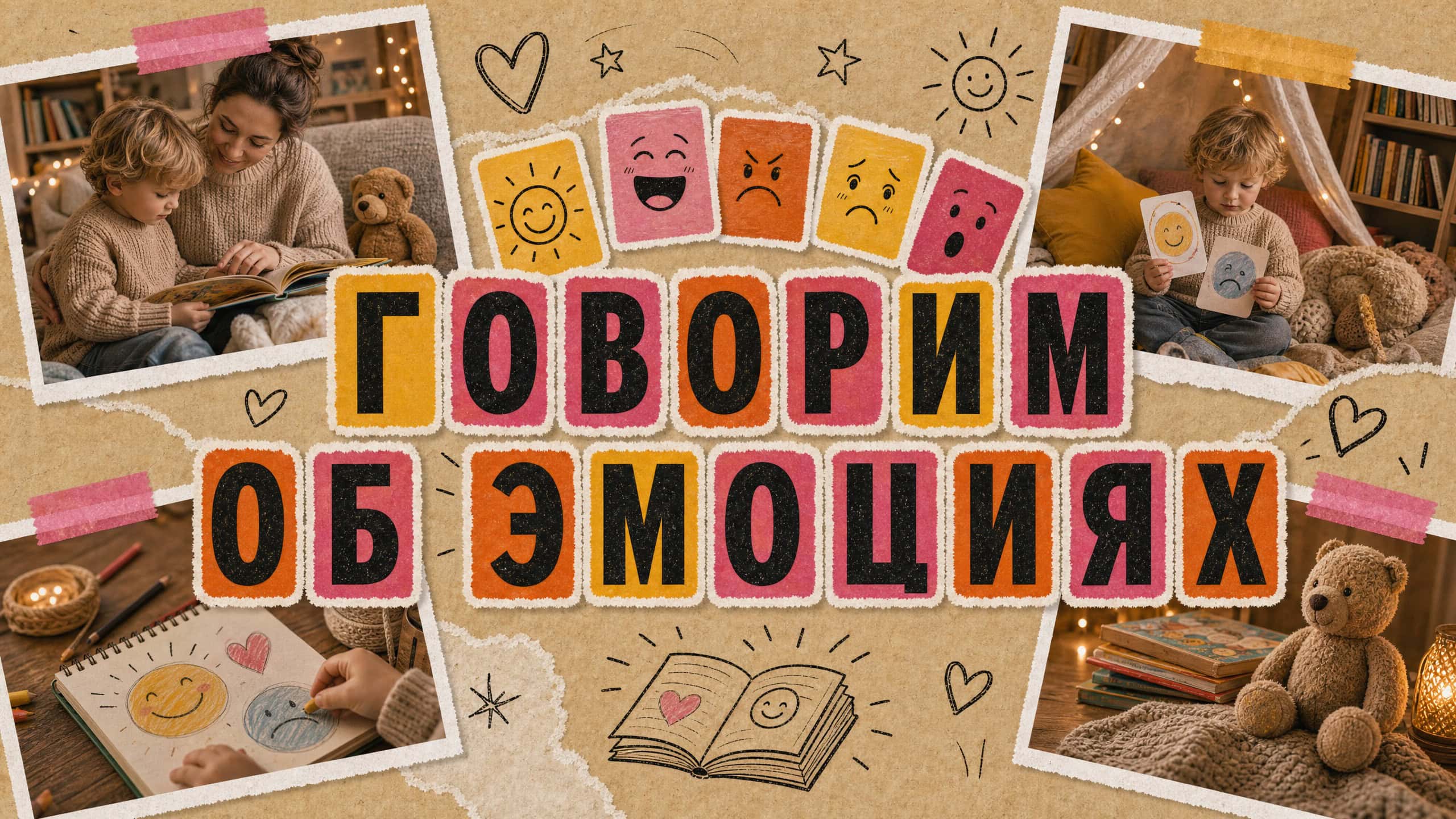 Книги про эмоции для детей на русском в Чехии: как выбрать бережно