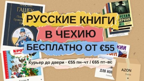 Русские книги в Чехию: бесплатная