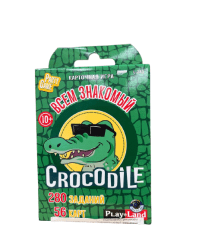 Карточная игра - Всем знакомый Crocodile