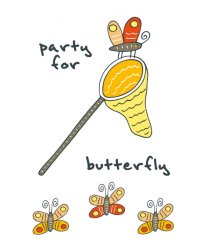 Блокнот для записей &quot;Party for butterfly&quot;