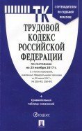 Трудовой кодекс Российской Федерации по состоянию на 25 ноября 2017 года с таблицей изменений и с путеводителем по судебной практике