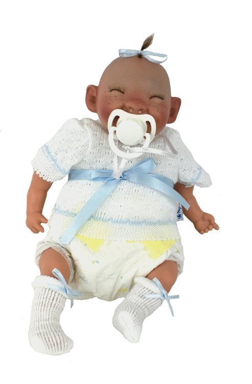 Пупс Каритас, новорожденная девочка, с закрытыми глазами, 28 см
