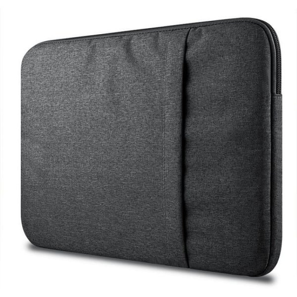 TakeMe Nylon Универсальная Сумка для ноутбука до 13"-14" с боковым карманом Темно серая