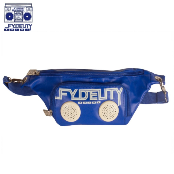 Fydelity Namesnake Bump Маленькая сумка на плечо (27х12х8см) с Колонками Синяя