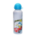 MUST Металлическая бутылочка с Ярким рисунком (без BPA) (500ml) для мальчиков от 3+ лет Серая с Машинкой