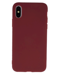 Fusion Soft Matte Back Case Силиконовый чехол для Apple iPhone 11 Темно Красный