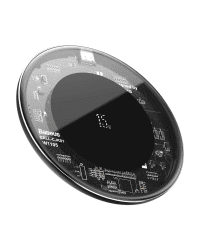 Baseus Simple Wireless Charger, 15W Transparent