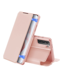 Dux Ducis skin x magnet чехол для телефона Samsung G998 Galaxy S21 Ultra розовый