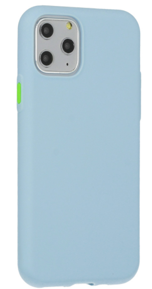 Fusion Solid Case Силиконовый чехол для Samsung G985 Galaxy S20 Plus светло-синий