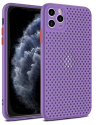 Fusion Breathe Case Силиконовый чехол для Apple iPhone 12 / 12 Pro Фиолетовый
