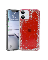 Fusion glue glitter силиконовый чехол для Samsung A725 / A726 Galaxy A72 / A72 5G красный