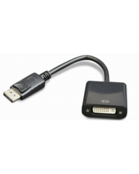 Adapteris Gembird DisplayPort Male - DVI Female Black