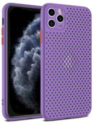 Fusion Breathe Case Силиконовый чехол для Samsung A715 Galaxy A71 Фиолетовый