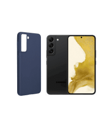 Fusion soft matte case силиконовый чехол для Samsung S906 Galaxy S22 Plus + синий