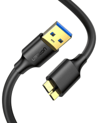 UGREEN USB 3.0 - micro USB 3.0 cable, 0.5m (black)