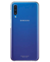 Samsung EF-AA505CVEGWW Gradation Cover Оригинальный чехол для Samsung A505 / A307 / A507 Galaxy A50 / A30s /A50s Прозрачный - Фиолетовый