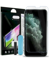 Fusion UV 9H Защитное стекло + Эко Клей + Лампа для экрана Samsung G973 Galaxy S10