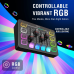 Fifine SC3 аудио микшер RGB | Streaming | XLR | 48V | Vocal черный