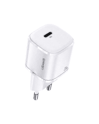 USAMS Ład. siec. 1xUSB-C T36 mini 20W (only head) PD3.0 Fast Charging biały|white CC124TC02 (US-CC124)