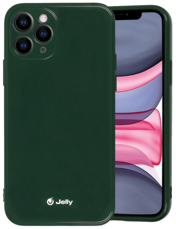 Mercury Jelly Back Case Силиконовый чехол для Apple iPhone 11 Pro Зеленый
