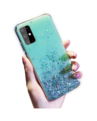 Fusion glue glitter силиконовый чехол для Samsung A325 Galaxy A32 4G зеленый