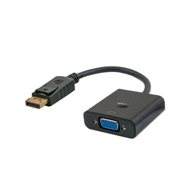 Savio CL-90 DisplayPort на VGA Видео Адаптер / 10bit / 162 mhz / 1080p