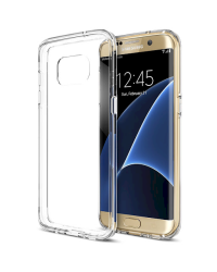 Fusion Ultra Back Case 0.3 mm Прочный Силиконовый чехол для Samsung G935 Galaxy S7 Edge Прозрачный