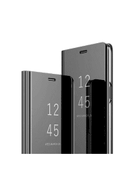 Fusion Clear View Case Книжка чехол для Xiaomi Redmi Note 10 5G / Poco M3 Pro / M3 Pro 5G Черный