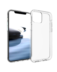 Fusion Ultra Back Case 2 mm Прочный Силиконовый чехол для Apple iPhone 12 / 12 Pro Прозрачный