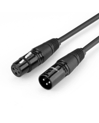 UGREEN AV130 XLR female to XLR male cable - 2m (black)