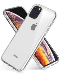 Fusion Ultra Back Case 1 mm Прочный Силиконовый чехол для Apple iPhone 11 Pro Прозрачный