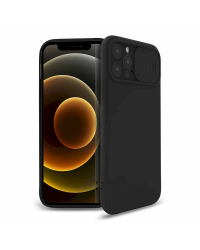 Fusion Camera Protect силиконовый чехол для Apple iPhone 13 Pro Max черный