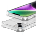 Anti shock силиконовый чехол Fusion 1.5 мм для Apple iPhone 15 Plus прозрачный