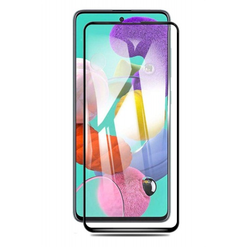 Fusion Full Glue 5D Tempered Glass Защитное стекло для экрана Samsung A515 Galaxy A51 Черное