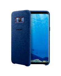 Samsung EF-XG955ALEGWW Alcantara Cover Оригинальный чехол для Samsung G955 Galaxy S8 Plus Синий