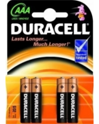 Duracell MN 2400 Basic AAA (LR03) Блистерная упаковка 4шт.