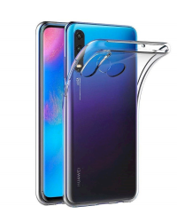 Fusion Ultra Back Case 0.3 mm Прочный Силиконовый чехол для Huawei P30 Lite Прозрачный