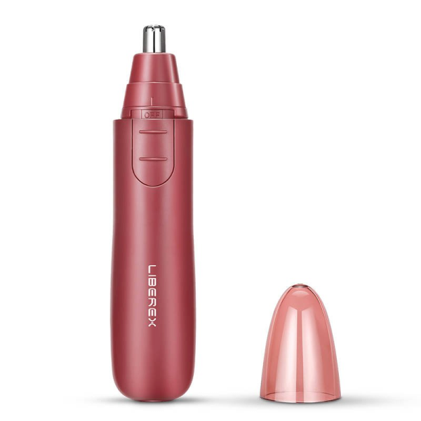 Liberex Electronic Nose Ear Hair Trimmer (Red)
