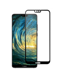 Fusion Full Glue 5D Tempered Glass Защитное стекло для экрана Huawei P20 Черное