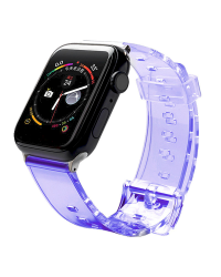 Fusion Light силиконовый ремешок для Apple Watch 38mm / 40mm / 41мм фиолетовый