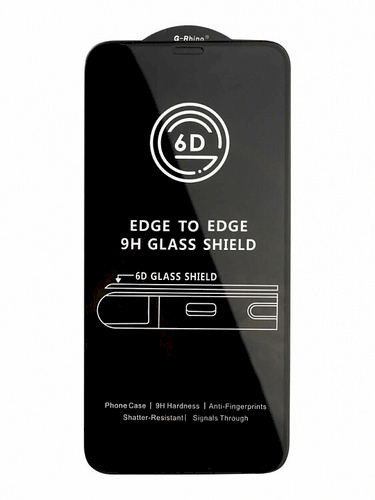 Reals V glass 6D защитное стекло для экрана Apple iPhone X / XS / 11 Pro черное
