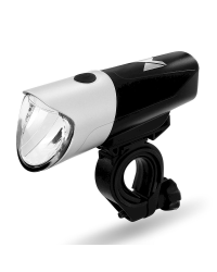 Wozinsky передний велосипедный фонарик с USB зарядом черный - серебряный