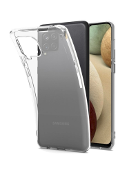 Reals Case ultra 1 mm прочный силиконовый чехол для Samsung A125 Galaxy A12 прозрачный